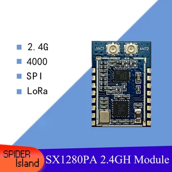 SX1280PA Wireless Module 2.4GH Wireless Dual Antenna Module Wireless LoRa Spread Spectrum 4000
SX1280PA Wireless Module 2.4GH Wireless Dual Antenna Module Wireless LoRa Spread Spectrum 4000