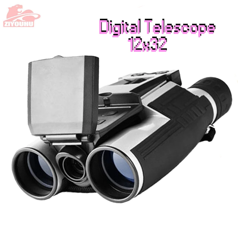 Professional Binoculars HD Digital Binoculars 12 X 32 Telescope Camera Vcr Function 2'' Lcd Display Screen For Hunting Animal
Professional Binoculars HD Digital Binoculars 12 X 32 Telescope Camera Vcr Function 2'' Lcd Display Screen For Hunting Animal