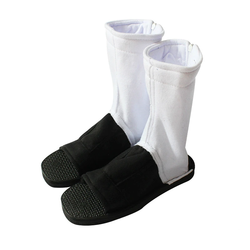 Черно белые хлопковые мягкие сандалии Наруто для косплея Akatsuki Nanja Uzumaki Sakura