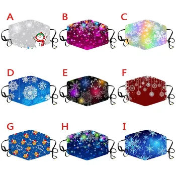 9PC Fashion Christmas Printed Face Mask Outdoor Dustproof Windbreak Mouth Masks Washable Masque Adulte Mascarillas Reutilizable
9PC Fashion Christmas Printed Face Mask Outdoor Dustproof Windbreak Mouth Masks Washable Masque Adulte Mascarillas Reutilizable