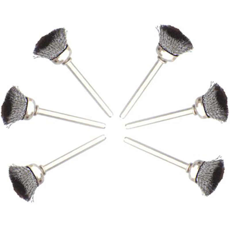 3X25 mm Wire Brush Polishing Wheel Set of 100 for Dremel Rotary Tools Power Accessories Tools
3X25 mm Wire Brush Polishing Wheel Set of 100 for Dremel Rotary Tools Power Accessories Tools