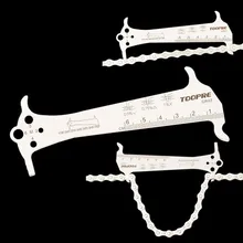 Bike Chain Wear Indicator Stainless Steel Chains Gauge Measurement Measurer Ruler Cycling Repair Tool
Bike Chain Wear Indicator Stainless Steel Chains Gauge Measurement Measurer Ruler Cycling Repair Tool