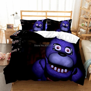 Popular 3d Five Nights At Freddy's Duvet Cover Sets Pillowcase Children Cartoon Bedding Set Bed Linen Bedclothes Free Shipping 
Popular 3d Five Nights At Freddy's Duvet Cover Sets Pillowcase Children Cartoon Bedding Set Bed Linen Bedclothes Free Shipping
