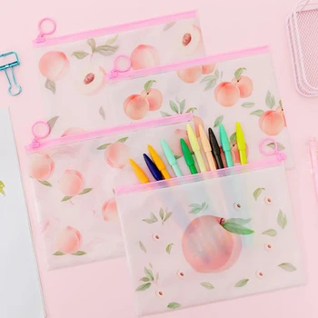 1 Pcs Lovely Fruit Pink Peach Transparent PVC Document Bags File Folder Zipper Storage Organizer School Office Stationery Gift
1 Pcs Lovely Fruit Pink Peach Transparent PVC Document Bags File Folder Zipper Storage Organizer School Office Stationery Gift
