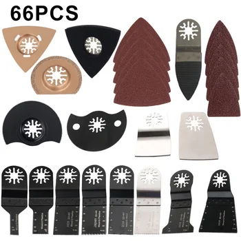 66pcs Oscillating Multi Tool Saw Blades For FEIN BOSCH Makita Multitool Woodworking Saw Blades Oscillating Tool Parts
66pcs Oscillating Multi Tool Saw Blades For FEIN BOSCH Makita Multitool Woodworking Saw Blades Oscillating Tool Parts