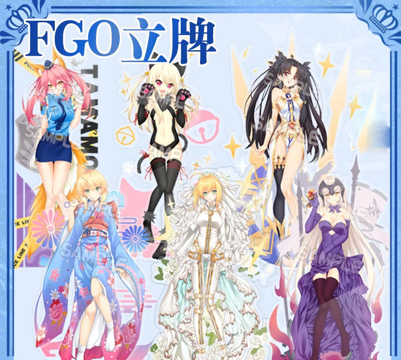 Anime Fate/Grand Order Joan of Arc Tamamo no Mae Saber Acrylic stand figure model plate holder Desktop Decor Collection Toy gift
Anime Fate/Grand Order Joan of Arc Tamamo no Mae Saber Acrylic stand figure model plate holder Desktop Decor Collection Toy gift