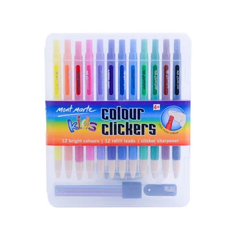 Color pencil automatic pen set children's drawing 12 color lead with rubber pencil sharpener
Color pencil automatic pen set children's drawing 12 color lead with rubber pencil sharpener