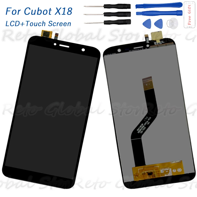 100% tested 5.7" For Cubot X18 Original LCD Display 720*1440 Touch Screen Digitizer Replacement For Cubot X18 LCD Repair Parts
100% tested 5.7" For Cubot X18 Original LCD Display 720*1440 Touch Screen Digitizer Replacement For Cubot X18 LCD Repair Parts
