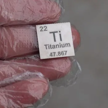Titanium Element Sheet Ti Pure Metal Density Period Table Collection Science Experiment Researh 20x20x0.5 mm About 0.9 Gram
Titanium Element Sheet Ti Pure Metal Density Period Table Collection Science Experiment Researh 20x20x0.5 mm About 0.9 Gram
