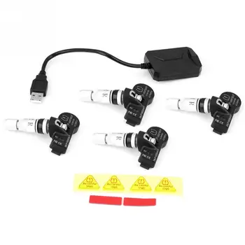 Car Tire Pressure Monitor USB Tire Pressure Monitor System TPMS Internal Sensors for Android Car Navigation Display Car TPMS New
Car Tire Pressure Monitor USB Tire Pressure Monitor System TPMS Internal Sensors for Android Car Navigation Display Car TPMS New