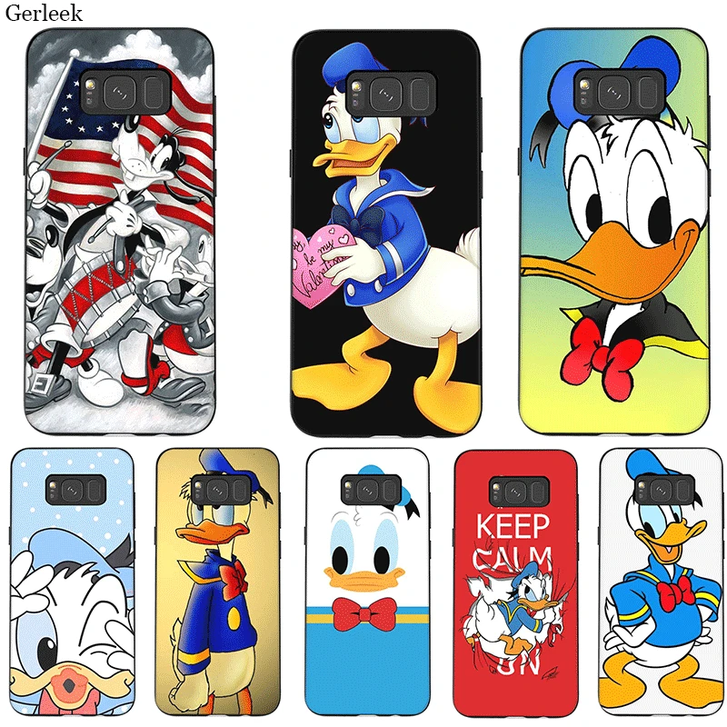 Сотовый Чехол для samsung A10 A10S A20 A20S A20E A30 A30S A40 A40S A50 A50S A60 A70 A70S крышка Дональд Дак