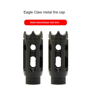 Eagle Claw Metal 14mm Barrel Decorative Cap Jinming 9/10 Gen J11AK Concave-convex Tube Casing Silencer Decoration
Eagle Claw Metal 14mm Barrel Decorative Cap Jinming 9/10 Gen J11AK Concave-convex Tube Casing Silencer Decoration