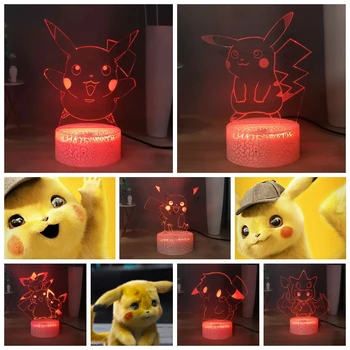 Pokemon Pet 3D Visual Lamp Creative Bedroom USB Touch Table Lamp Home Classroom Colorful Decor Light Pikachu LED Night Light
Pokemon Pet 3D Visual Lamp Creative Bedroom USB Touch Table Lamp Home Classroom Colorful Decor Light Pikachu LED Night Light