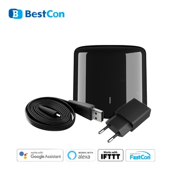 Newest Broadlink 2020 Bestcon RM4C mini Universal 4G Wifi IR Mini Remote Control Compatible Alexa Google Assistant For AC
Newest Broadlink 2020 Bestcon RM4C mini Universal 4G Wifi IR Mini Remote Control Compatible Alexa Google Assistant For AC