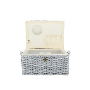 French Style Stitch Tools Storage Basket Sewing Needle Container Sewing Box (Grey)
French Style Stitch Tools Storage Basket Sewing Needle Container Sewing Box (Grey)