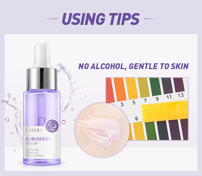 LAIKOU Blueberry Anti Wrinkles Facial Serum Brighten Skin Tone Hydrating Repair Damaged Skin Whitening Remove Spots Skin Care 22 H4b470906915045bd98bef412ecb2a629r