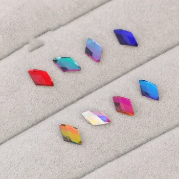 50pcs Nail Diamond crystal nail rhinestone Nail Art Rhinestones Glass Jewelry Chameleon 3D Glitter For Accessory 6X10 MM
50pcs Nail Diamond crystal nail rhinestone Nail Art Rhinestones Glass Jewelry Chameleon 3D Glitter For Accessory 6X10 MM