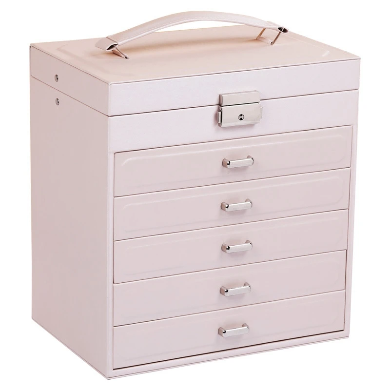 HOT-Large Jewelry Box Watch Case Beads Earrings Rings Jewelry Storage Case Leather Trinket Organizer
HOT-Large Jewelry Box Watch Case Beads Earrings Rings Jewelry Storage Case Leather Trinket Organizer