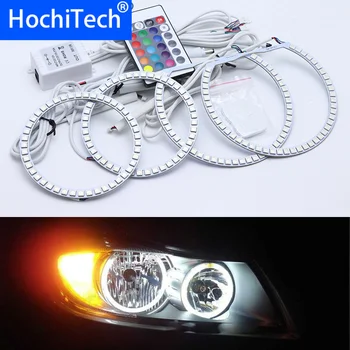 For BMW 3 Series E90 2005-2008 Halogen headlight Multi-color Led Angel Eyes Kit RGB Halo Rings Daytime Running Light DRL
For BMW 3 Series E90 2005-2008 Halogen headlight Multi-color Led Angel Eyes Kit RGB Halo Rings Daytime Running Light DRL
