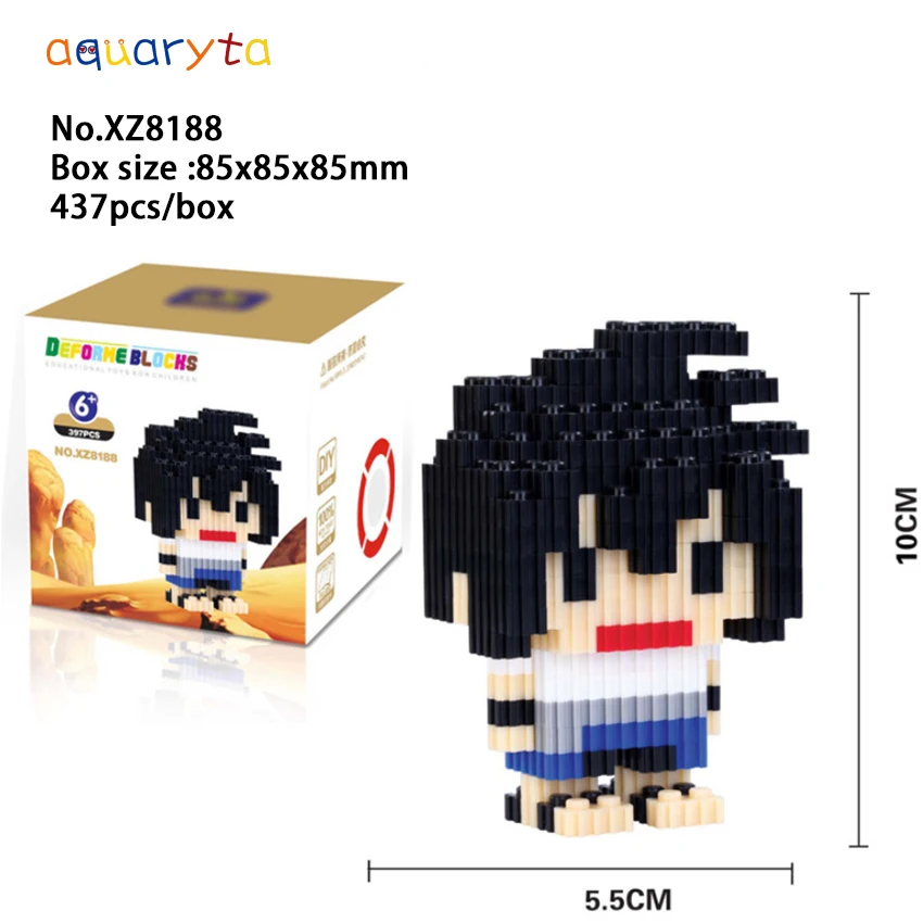 Aquaryta Mini Micro Bricks classic anime cartoon characters Diamond Building Blocks Toys for children Christmas & new year gift
Aquaryta Mini Micro Bricks classic anime cartoon characters Diamond Building Blocks Toys for children Christmas & new year gift