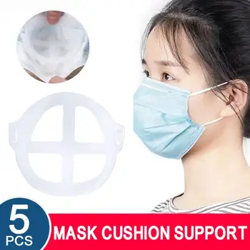 5Pcs Mask Anti-suffocating Bracket Non-slip Wear Disposable Mask Inner Holdr 3D Three-dimensional Ventilation Inner Pad Bracket
5Pcs Mask Anti-suffocating Bracket Non-slip Wear Disposable Mask Inner Holdr 3D Three-dimensional Ventilation Inner Pad Bracket