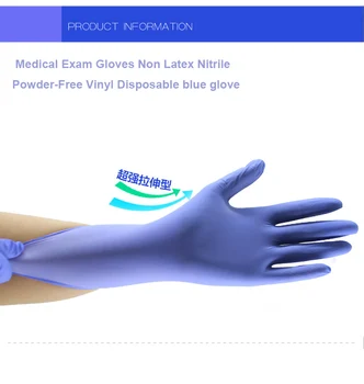 100* disposable nitrile medical gloves medical Waterproof Exam Gloves Ambidextrous For Medical House Gloves guantes de nitrilo
100* disposable nitrile medical gloves medical Waterproof Exam Gloves Ambidextrous For Medical House Gloves guantes de nitrilo