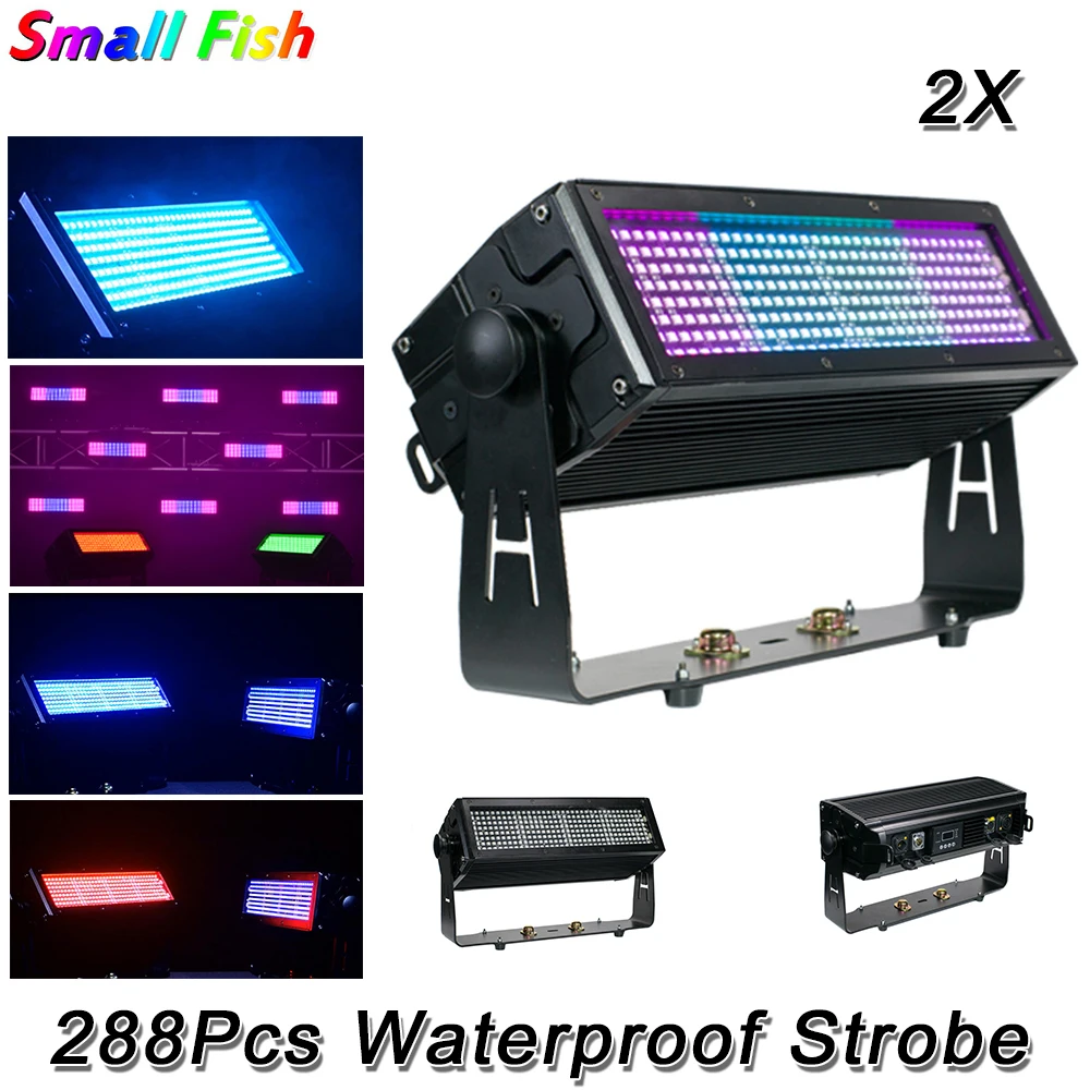 Sound Activated Disco DJ Dance Party Bar Club Stage Lights 288 LED 0.5W RGBW Waterproof Strobe Light Professional Stage Lighting
Sound Activated Disco DJ Dance Party Bar Club Stage Lights 288 LED 0.5W RGBW Waterproof Strobe Light Professional Stage Lighting