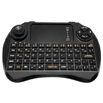 Multi-Functional Wireless Keyboard with Touchpad USB Interface Air Mouse Remote Control 2.4G Smart Computer Peripherals
Multi-Functional Wireless Keyboard with Touchpad USB Interface Air Mouse Remote Control 2.4G Smart Computer Peripherals