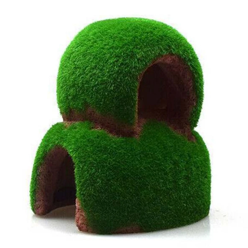 3 Pcs Green Flocking Cave Fish Tank Landscaping Ornament Simulation Crafts Decor
3 Pcs Green Flocking Cave Fish Tank Landscaping Ornament Simulation Crafts Decor