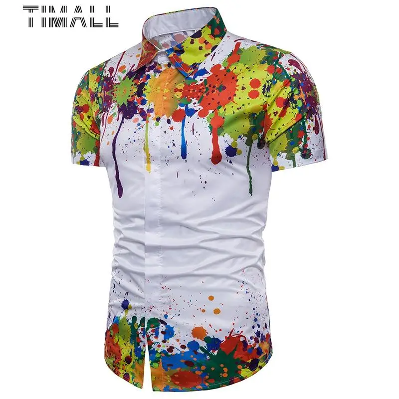 TIMALLSplash Ink Print Hawaiian Shirt Men Brand New 3D Short Sleeve Chemise Homme Summer Casual Beach Floral Shirt Camisa Hombre
TIMALLSplash Ink Print Hawaiian Shirt Men Brand New 3D Short Sleeve Chemise Homme Summer Casual Beach Floral Shirt Camisa Hombre