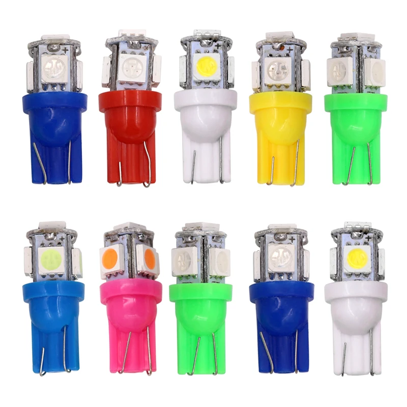 1pcs T10 LED W5W 5050 5SMD 192 168 194 White Lights LED Car Light Wedge Lamp Bulbs Super Bright DC 12V License Plate Light DRL 
1pcs T10 LED W5W 5050 5SMD 192 168 194 White Lights LED Car Light Wedge Lamp Bulbs Super Bright DC 12V License Plate Light DRL