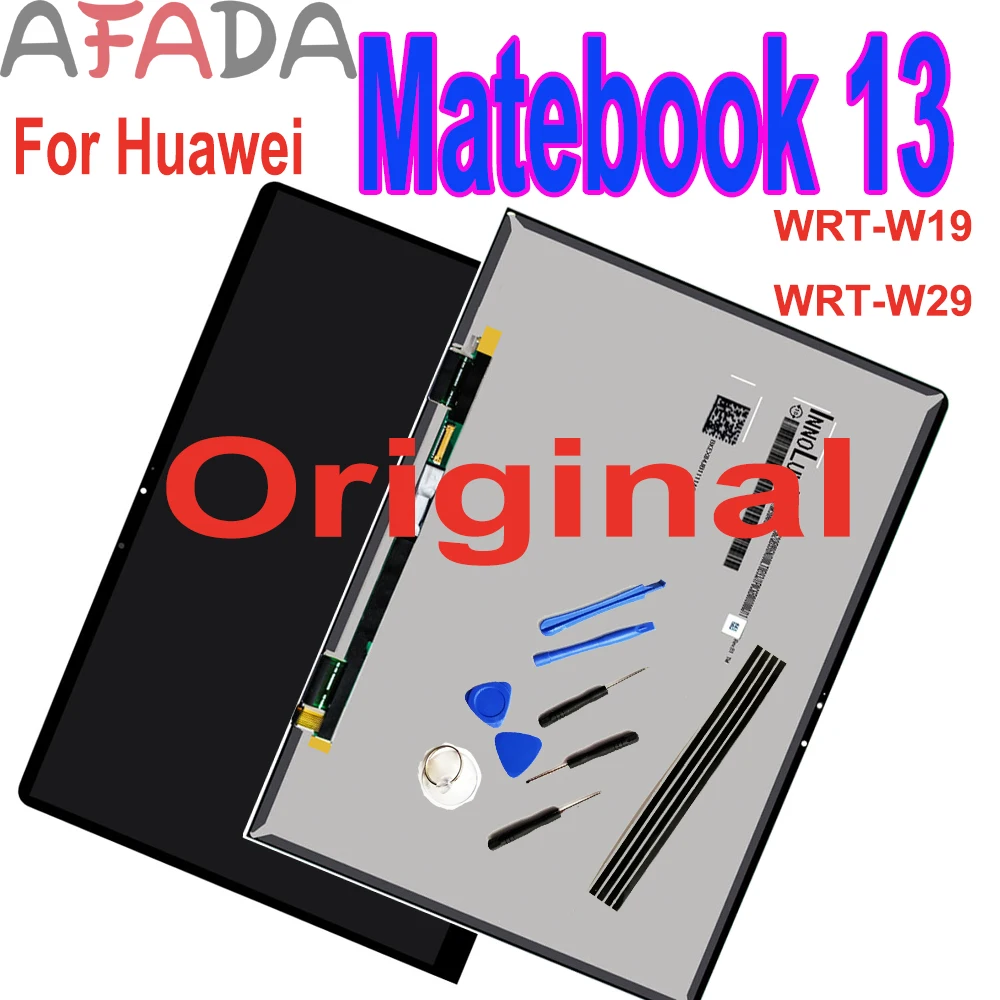 Original 13" LCD For Huawei Matebook 13 WRT-W19 WRT-W29 LCD Display Touch Screen Digitizer Assembly Touch Panel 2160x1440 Repair
Original 13" LCD For Huawei Matebook 13 WRT-W19 WRT-W29 LCD Display Touch Screen Digitizer Assembly Touch Panel 2160x1440 Repair