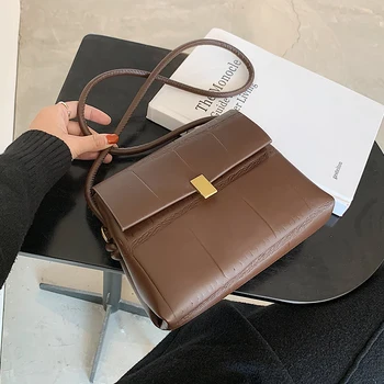 Simple Style Small PU Leather Crossbody Bag for Women 2020 Winter Branded Designer Shoulder Handbags Women's Trend Hand Bag
Simple Style Small PU Leather Crossbody Bag for Women 2020 Winter Branded Designer Shoulder Handbags Women's Trend Hand Bag