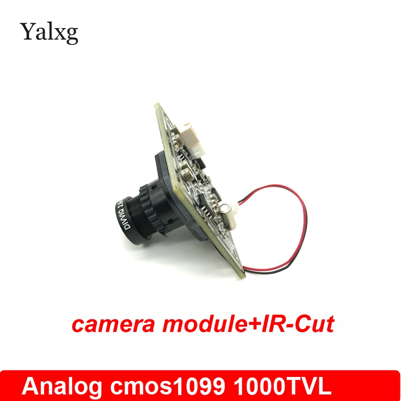 Yalxg Home Security Analog Surveillance CCTV Mini Camera Module Board Cmos Sensor 1099 1000 TVL With IR-CUT Filter And BNC Cable
Yalxg Home Security Analog Surveillance CCTV Mini Camera Module Board Cmos Sensor 1099 1000 TVL With IR-CUT Filter And BNC Cable