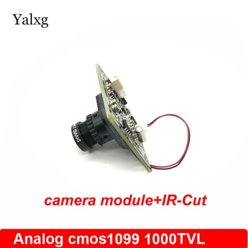 Yalxg Home Security Analog Surveillance CCTV Mini Camera Module Board Cmos Sensor 1099 1000 TVL With IR-CUT Filter And BNC Cable
Yalxg Home Security Analog Surveillance CCTV Mini Camera Module Board Cmos Sensor 1099 1000 TVL With IR-CUT Filter And BNC Cable