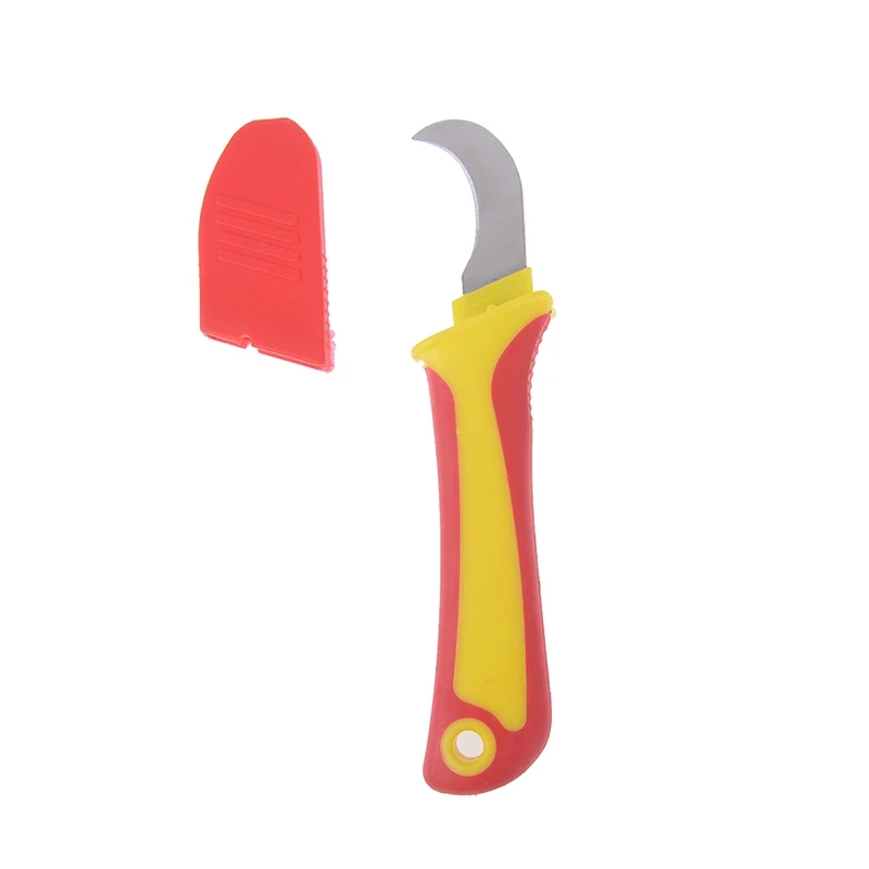 1Pcs Electrician Knife Cutting Off Tool Repairing Tool Hook Knife Plastic Handle
1Pcs Electrician Knife Cutting Off Tool Repairing Tool Hook Knife Plastic Handle
