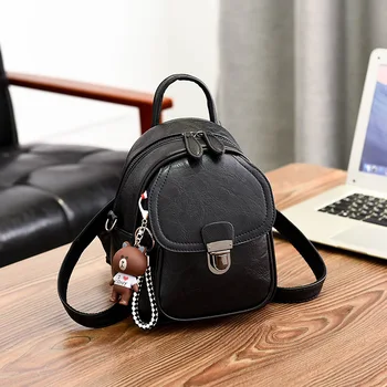 Multi Pockets Flap Purse Casual Travel Girls Backpack Famous Designer Sac Women Backpack Mini Vintage Cool Bear Accessories Bags
Multi Pockets Flap Purse Casual Travel Girls Backpack Famous Designer Sac Women Backpack Mini Vintage Cool Bear Accessories Bags