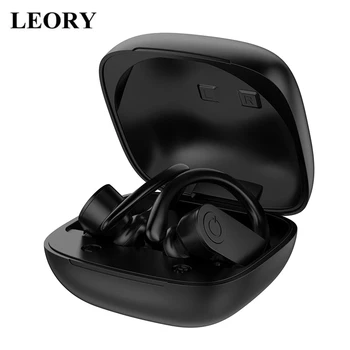 LEORY TWS Wireless bluetooth Earphone Button Control HiFi Stereo Headphone IPX5 Waterproof Sport Ear Hook Headset with Mic
LEORY TWS Wireless bluetooth Earphone Button Control HiFi Stereo Headphone IPX5 Waterproof Sport Ear Hook Headset with Mic