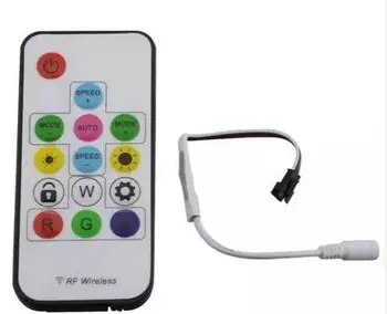 Wireless mini RF Digital Color RGB LED Controller LED Strip for WS2811 WS2812 WS2812B LED Controller 5v/12v
Wireless mini RF Digital Color RGB LED Controller LED Strip for WS2811 WS2812 WS2812B LED Controller 5v/12v