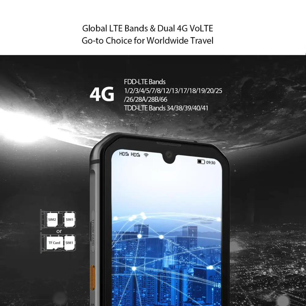 Blackview BV9900 Pro Helio P90 Термальность Камера смартфон 8 ГБ 128 Android 10 IP68 Водонепроницаемый