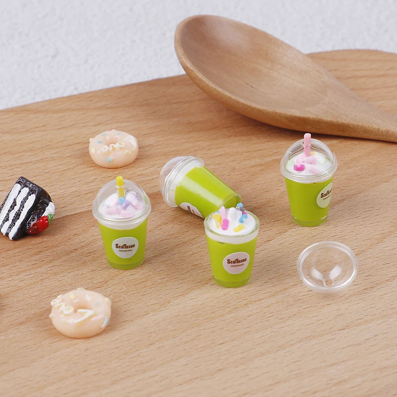 1Pcs Cute Dollhouse Miniature Drink Ice Cream Cups Set Model Pretend Play Mini Food Mini Resin Cup Simulation Toy Decoration
1Pcs Cute Dollhouse Miniature Drink Ice Cream Cups Set Model Pretend Play Mini Food Mini Resin Cup Simulation Toy Decoration