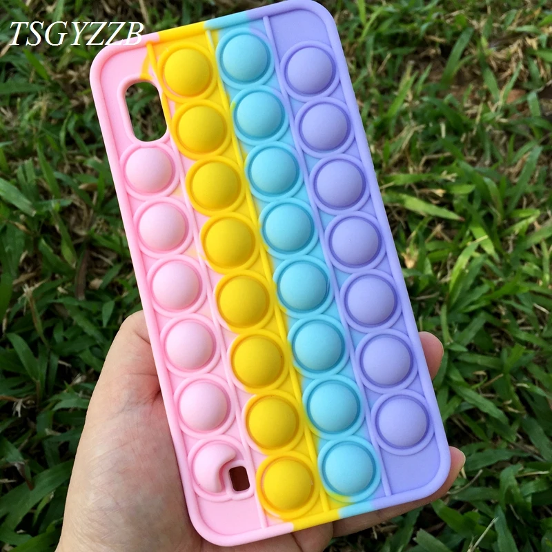 For Samsung A10 Case Soft Silicon Back Phone Cover For Samsung Galaxy A10 A105 A105F SM-A105F Rainbow Bubble Relieve Stress Case
For Samsung A10 Case Soft Silicon Back Phone Cover For Samsung Galaxy A10 A105 A105F SM-A105F Rainbow Bubble Relieve Stress Case