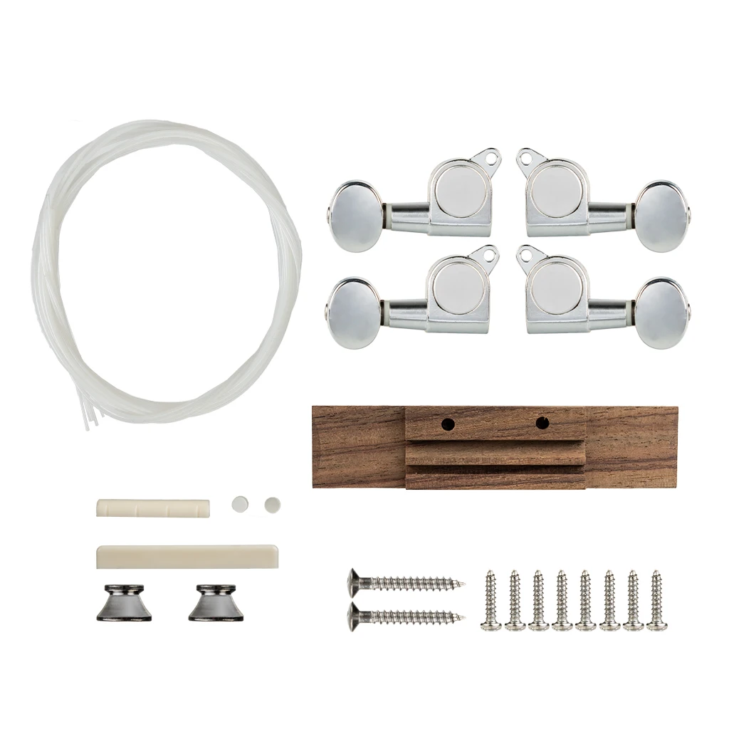 26 Inch Ukulele Pegs String Bridge Nut For DIY Unfinished Tenor Parts Accessories Set
26 Inch Ukulele Pegs String Bridge Nut For DIY Unfinished Tenor Parts Accessories Set