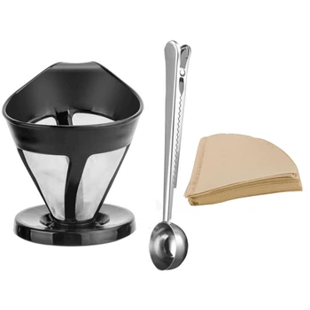 Reusable and Replaceable Coffee Filters for American Coffee Machine Filling Basket Cup Brewing Tool with Filters
Reusable and Replaceable Coffee Filters for American Coffee Machine Filling Basket Cup Brewing Tool with Filters