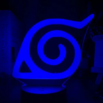 LED Night Light Naruto Konoha Logo Colorful Nightlight for Child Bedroom Decorative Light Cool Led Table Lamp Anime Gift for Him
LED Night Light Naruto Konoha Logo Colorful Nightlight for Child Bedroom Decorative Light Cool Led Table Lamp Anime Gift for Him