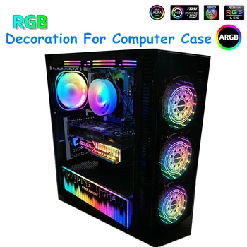 COOLMOON Computer Case RGB Decoration LED Srip / PSU Panel / Fan Cover / GPU Support / RGB Controller 5V ARGB
COOLMOON Computer Case RGB Decoration LED Srip / PSU Panel / Fan Cover / GPU Support / RGB Controller 5V ARGB