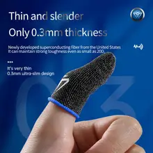 1Pair Gaming Finger Sleeve Breathable Fingertips Sweatproof Gloves For Pubg Sweat Proof Non-Scratch Touch Screen Gaming Gloves
1Pair Gaming Finger Sleeve Breathable Fingertips Sweatproof Gloves For Pubg Sweat Proof Non-Scratch Touch Screen Gaming Gloves