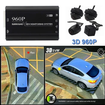 New 360 Surround View Driving Bird View Panorama DVR System HD 3D Rear View Camera 960P Car DVR Video Camera Car Recorder Box 
New 360 Surround View Driving Bird View Panorama DVR System HD 3D Rear View Camera 960P Car DVR Video Camera Car Recorder Box