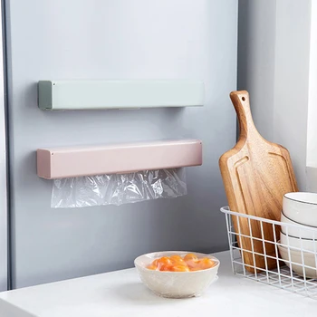 Plastic Wrap Dispenser Multipurpose Plastic Wrap Aluminum Foil Wax Paper Cutter Cutting Box JS22
Plastic Wrap Dispenser Multipurpose Plastic Wrap Aluminum Foil Wax Paper Cutter Cutting Box JS22