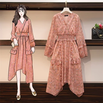plus size women irregular floral print dress long sleeve bohemian print holiday long dresses elegant vintage chiffon dress 2020
plus size women irregular floral print dress long sleeve bohemian print holiday long dresses elegant vintage chiffon dress 2020